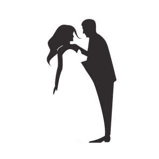 weddingcouple-with-white-dress-in-various-dancing-poses-silhouettes-898128