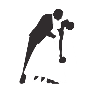 weddingcouple-with-white-dress-in-various-dancing-poses-silhouettes-907475