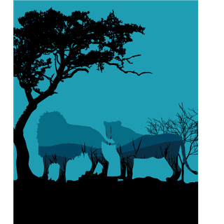 wildernessbackground-templates-dark-blurred-animals-silhouettes-871668