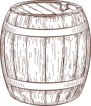 winebarrel-hand-drawn-vineyard-sketch-doodle-wine-vector-elements-vineyard-409221