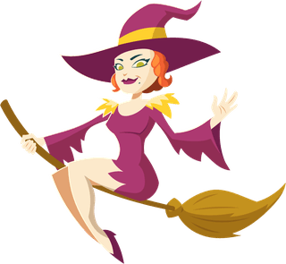 witchhalloween-characters-scary-vampire-spooky-green-zombie-pretty-witch-306729