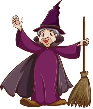 witchwitch-and-wizard-with-magic-wand-illustration-668319