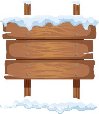 woodensignboards-direction-sign-board-pointer-with-snow-ice-caps-realistic-winter-390006