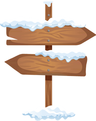 woodensignboards-direction-sign-board-pointer-with-snow-ice-caps-realistic-winter-220790