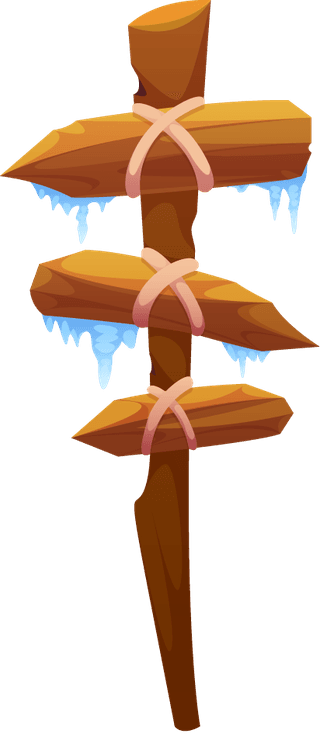 woodensignboards-planks-pointers-with-snow-62080