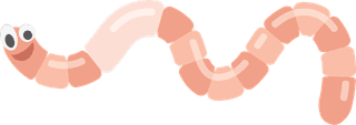 wormsset-of-earthworm-icons-vector-35039