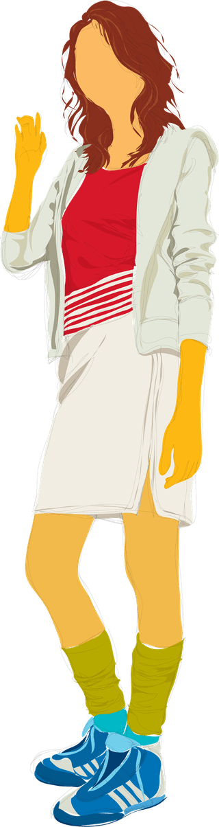 standingyoung-people-illustration-635518