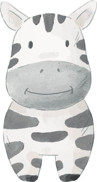 zebravector-illustration-watercolor-set-of-adorable-zebra-for-785978