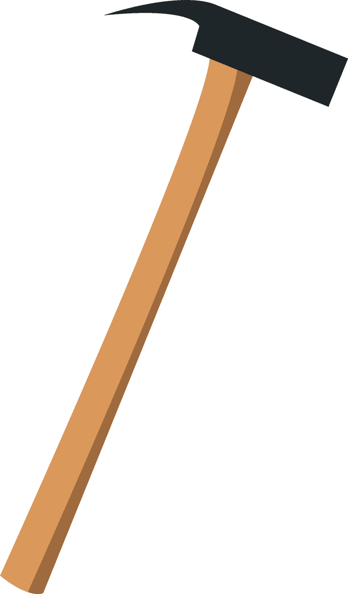 timber work element male tools icons
