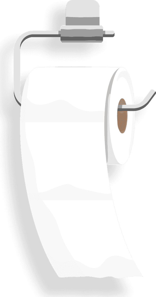 toilet tissue roll element for modern bathrooms and home decor ideas