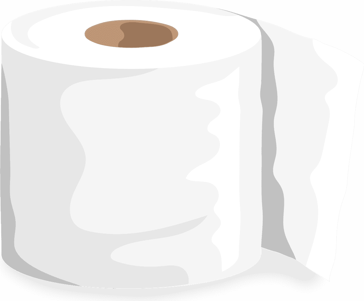 toilet tissue roll element for home and commercial use in modern minimalist style