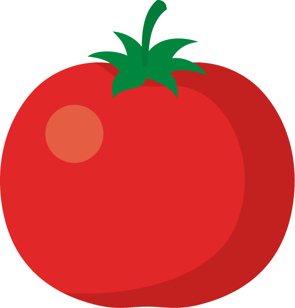 tomato vegetable icons collection