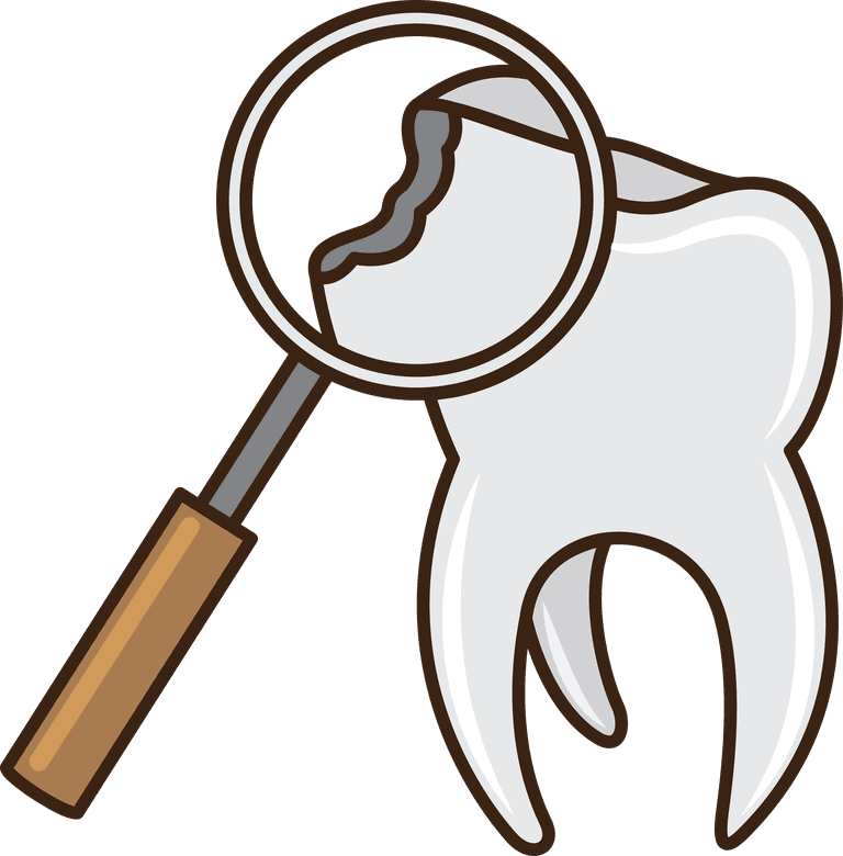 tooth collection of dentista with a variety of unique icons