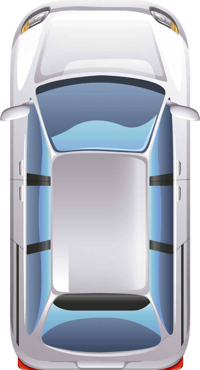 top view of different cars illustration