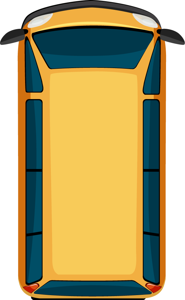 top view of different cars illustration