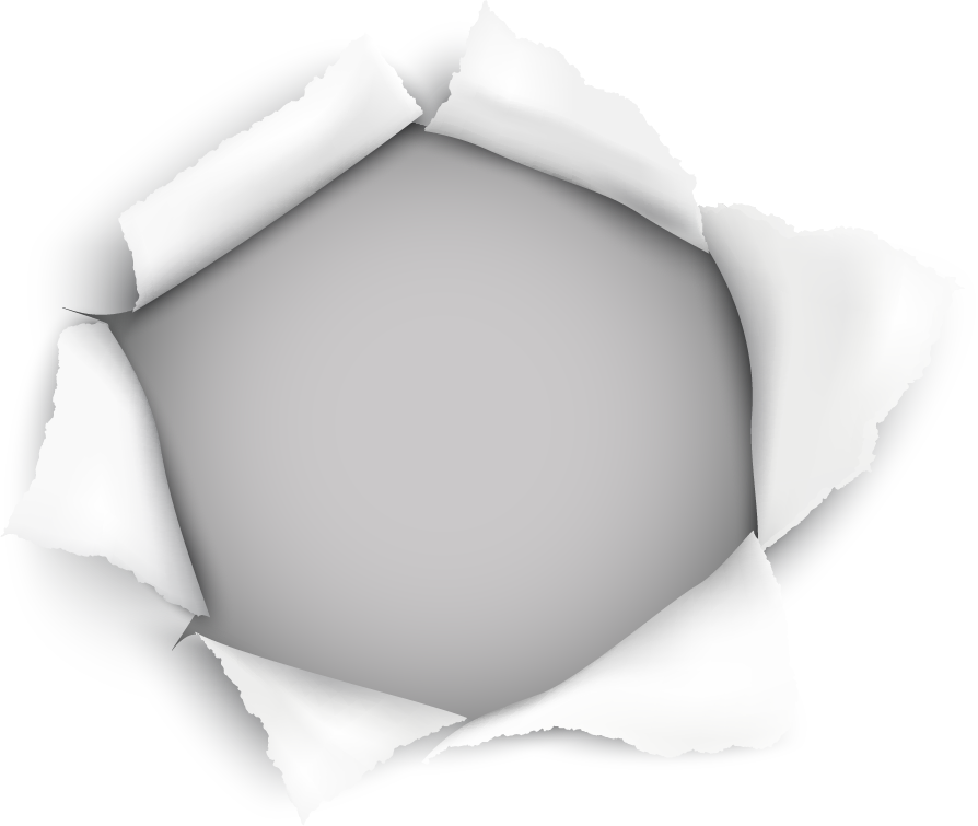 torn paper realistic transparent background for creative presentations and layouts