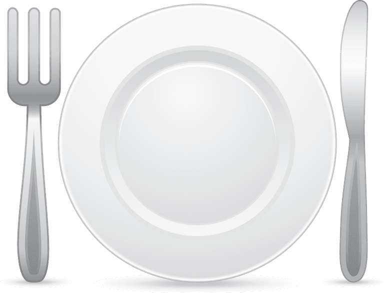 tourist theme icon vector featuring dining utensils for food-related adventures