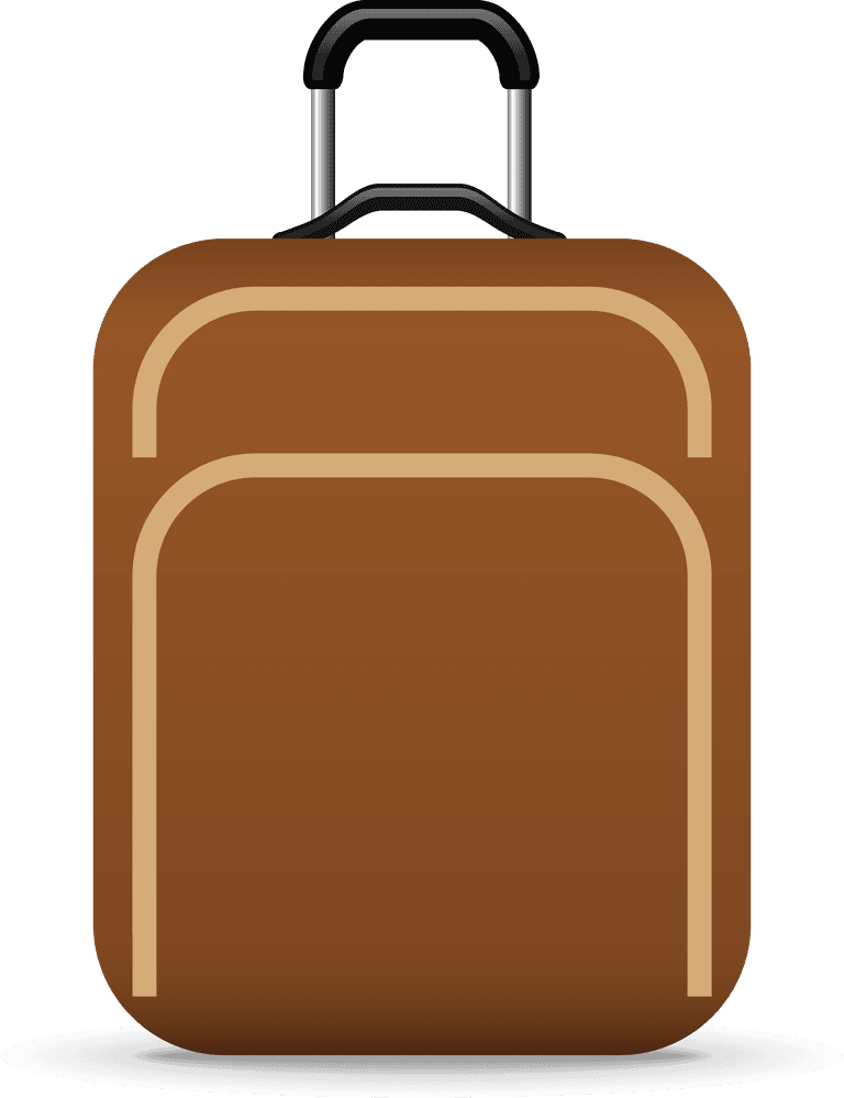 tourist theme icon vector showcasing a stylish and modern suitcase for travel enthusiasts