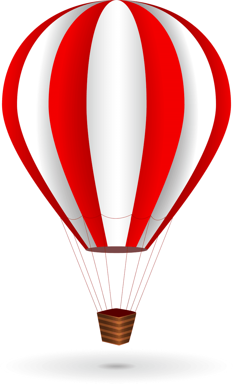 colorful hot air balloon tourist theme icon vector for travel and adventure enthusiasts