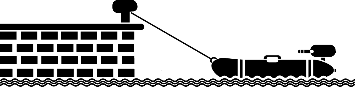black water transportation icons in minimal style for efficient logistics solutions