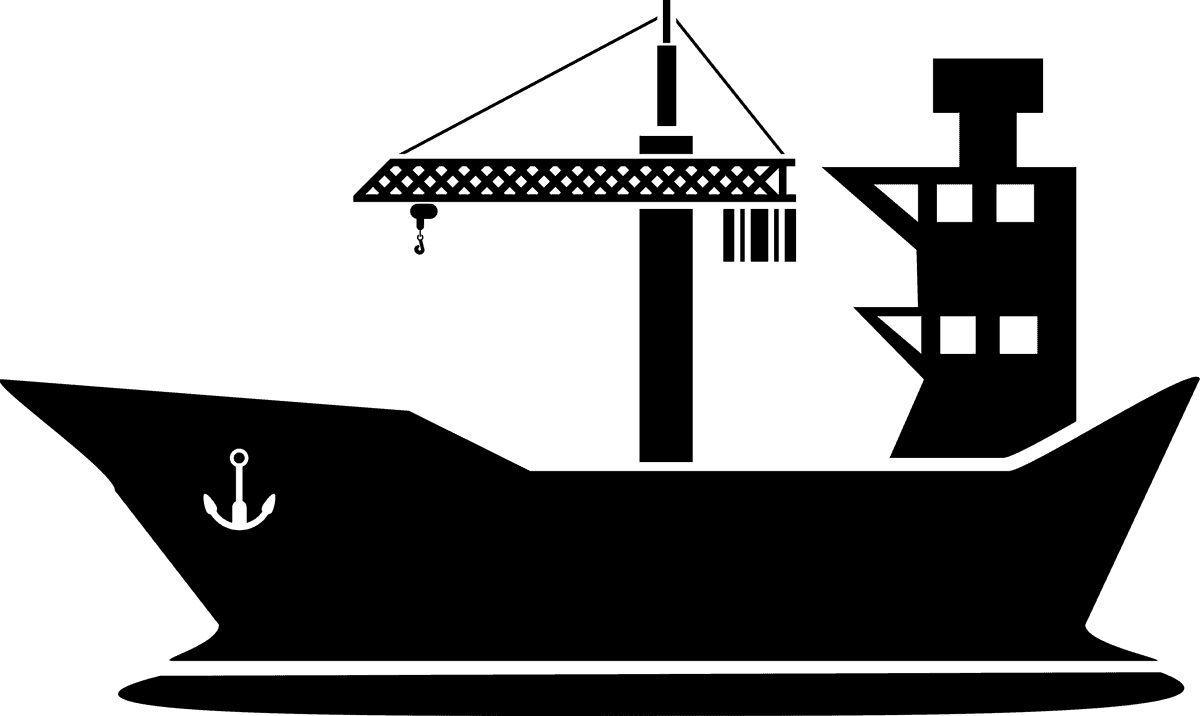 black water transportation icons for efficient logistics and navigation solutions