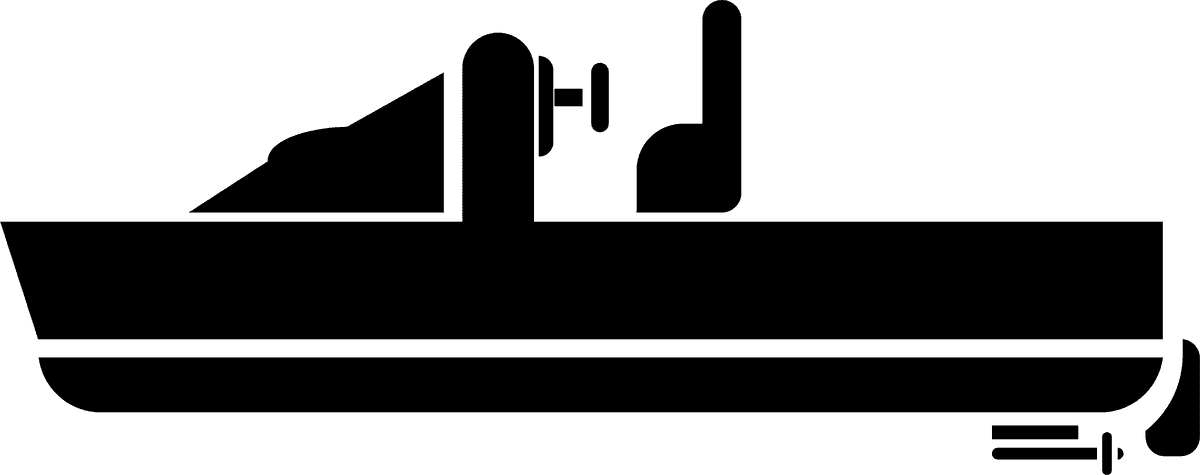black water transportation icons for efficient shipping and logistics management