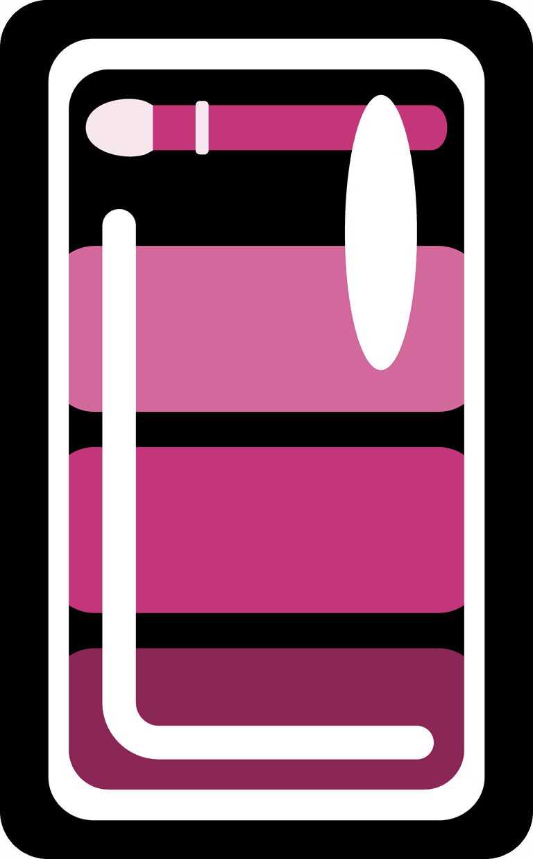 trapping daily cosmetics vector for stylish makeup organization and easy accessibility