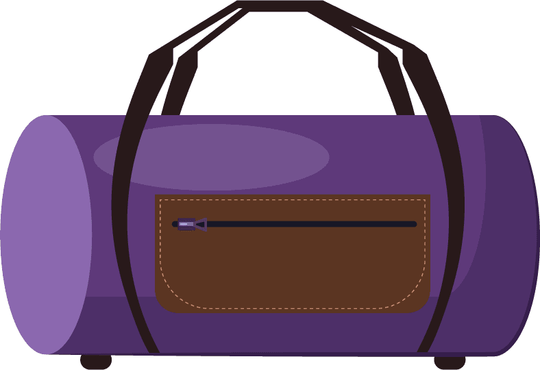 backpacks, luggage and travel accessories illustration