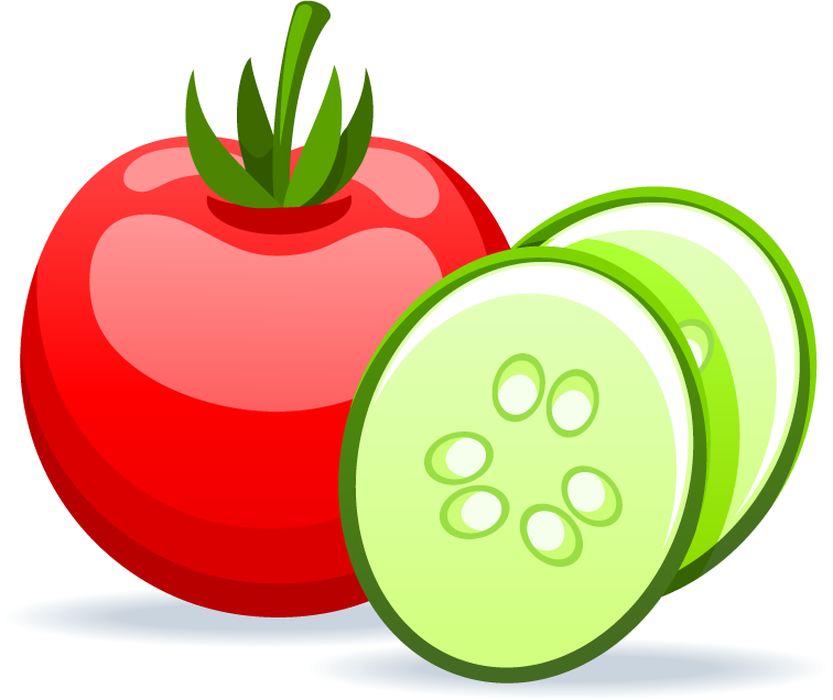 charming travel and food icons collections showcasing fresh vegetables for culinary adventures