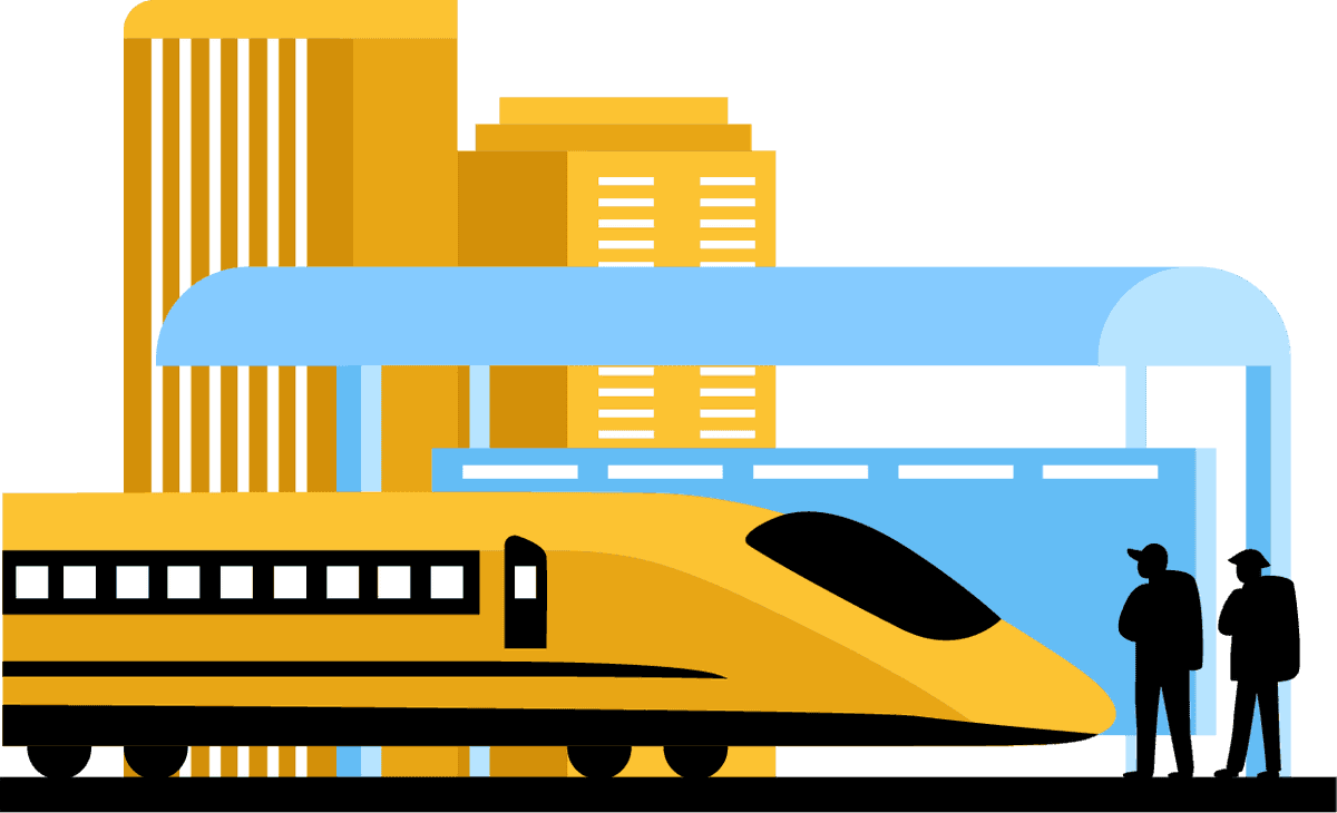 traveling people isolated decorative icons for urban transportation exploring and adventure