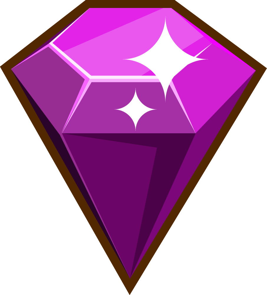 colorful symbols sketch of treasure elements featuring shiny gemstones and jewels for creative projects