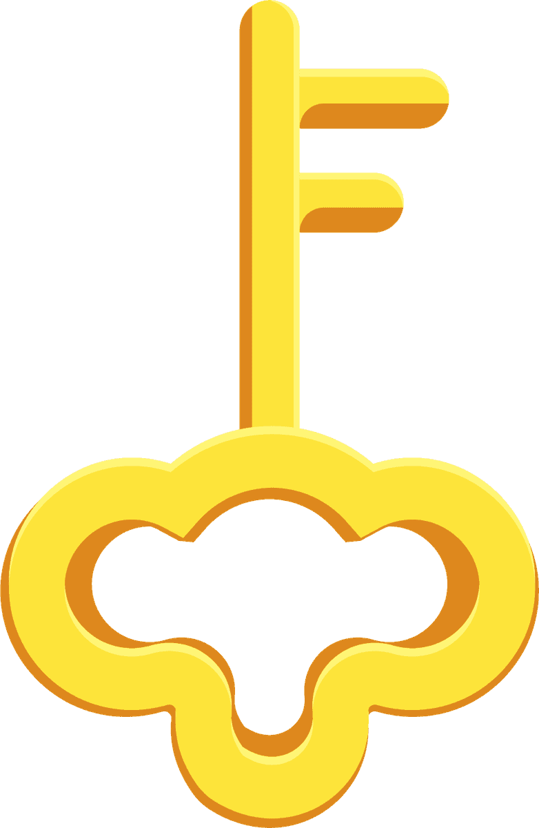 colorful sketch of treasures elements symbols for creative projects and storytelling purposes