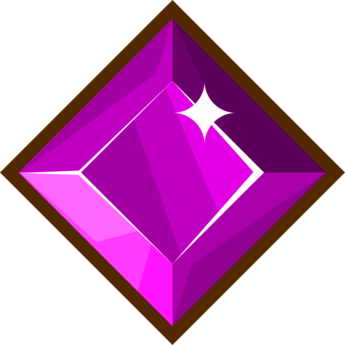 treasures elements colorful symbols sketch featuring vibrant gem shapes and dazzling shine effects