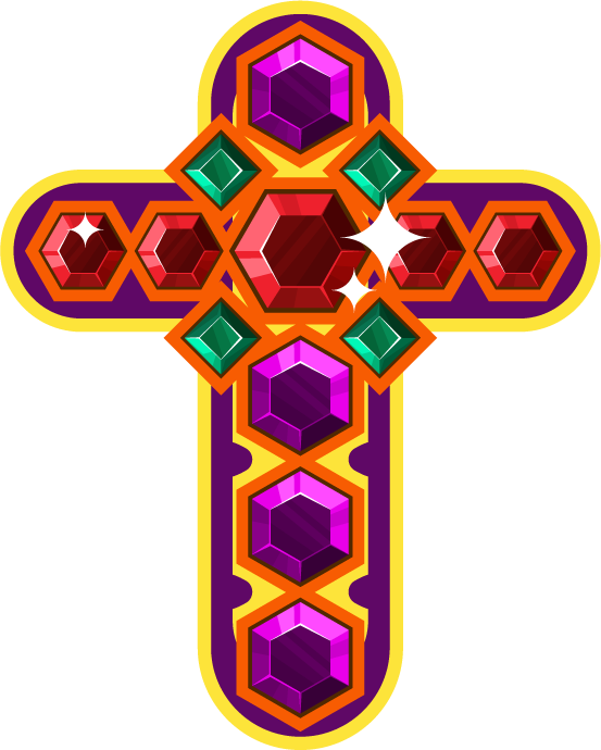 colorful symbols sketch featuring treasures elements for an enchanting artistic display