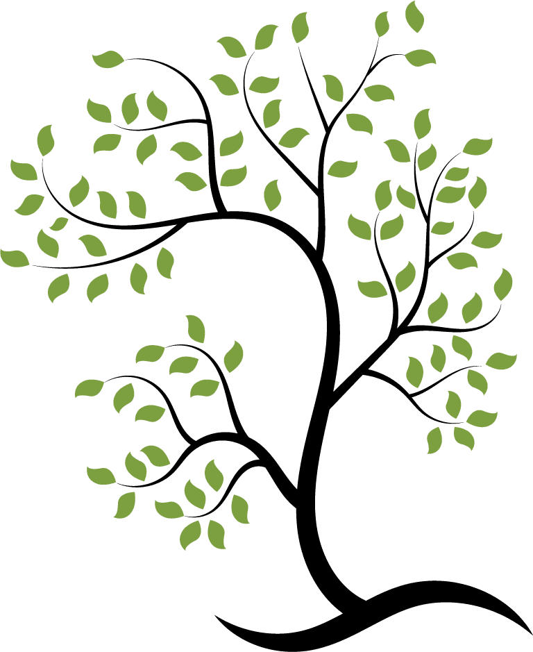 tree branch ilustration design