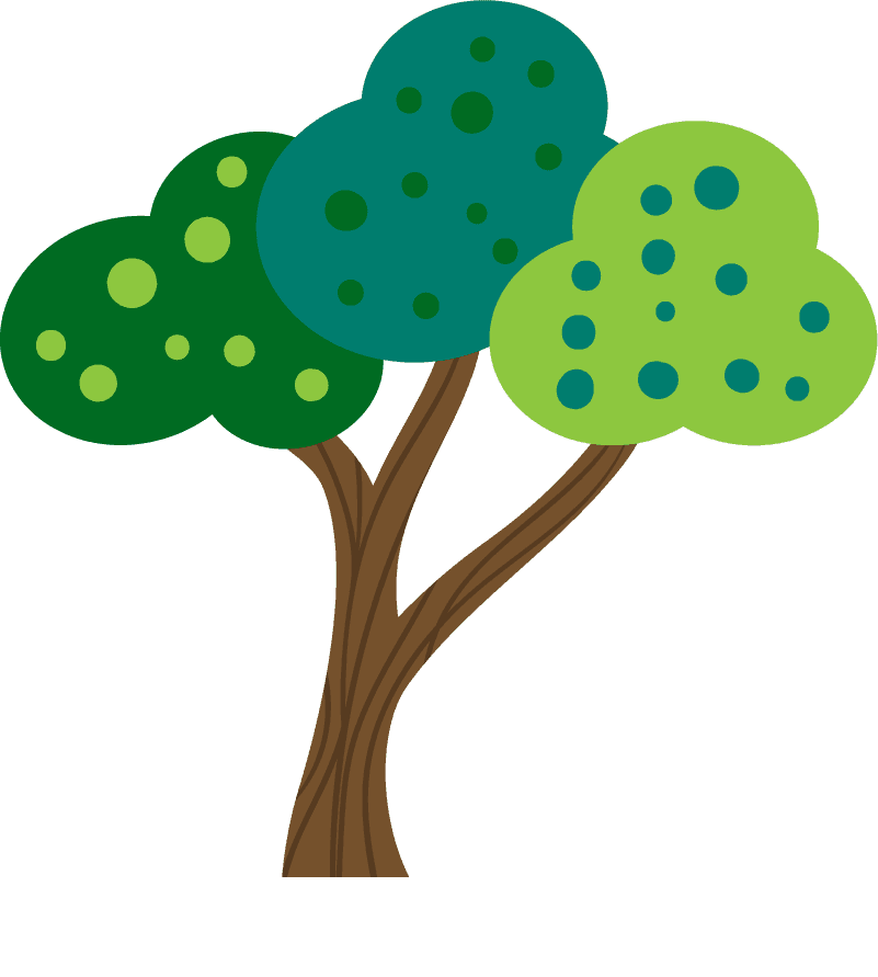 tree clipart made in vector