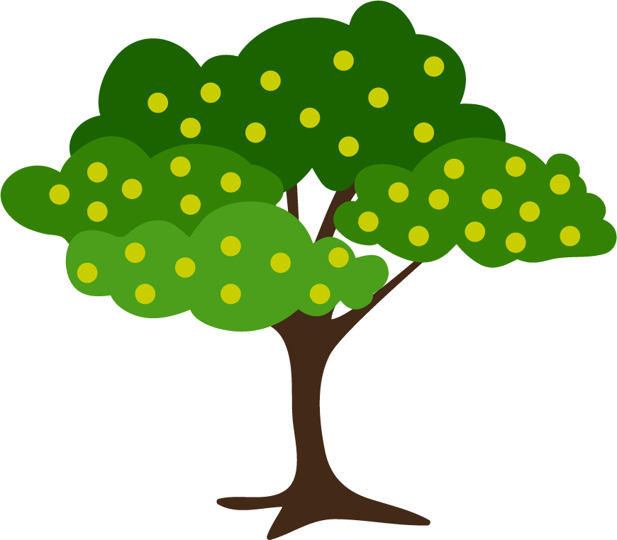 tree icons collection various types for nature-themed projects and applications