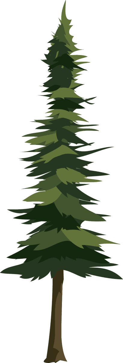 tree icons collection various types for nature-themed projects and applications