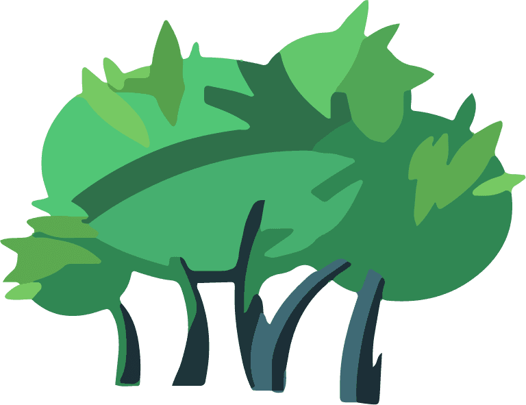 tree plant illustration icon in vibrant style suitable for eco-friendly projects and applications