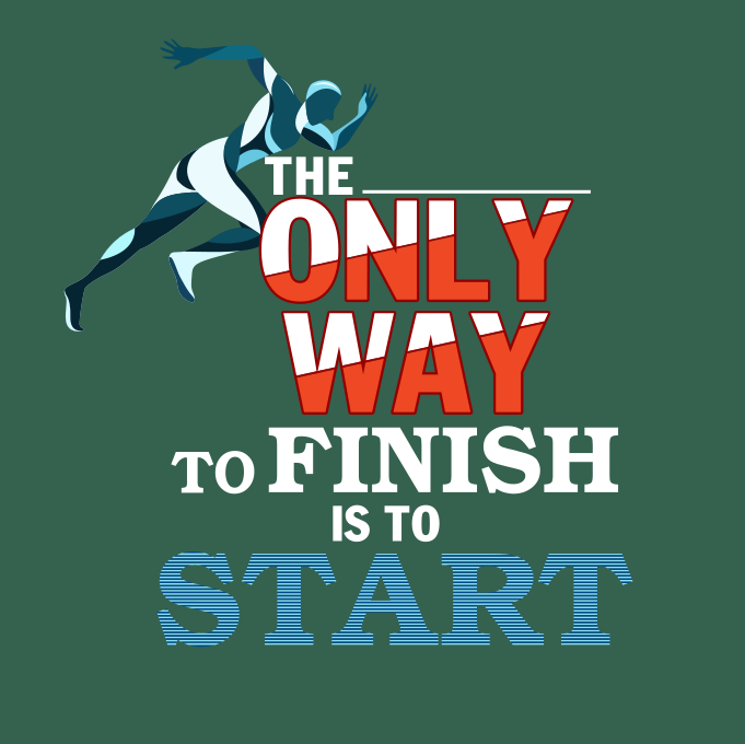 typography poster patterns and textures for motivation and inspiration in fitness journeys