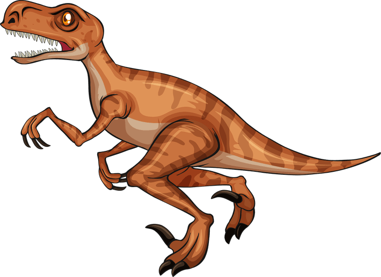 tyrannosaurus a comic dinosaurs flight on white background illustration