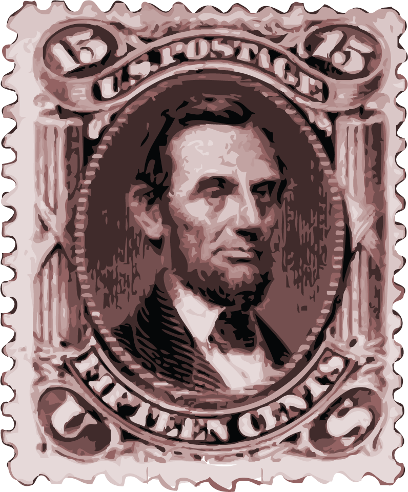 usa stamps shiny vector featuring historical figure for postal collectors and enthusiasts