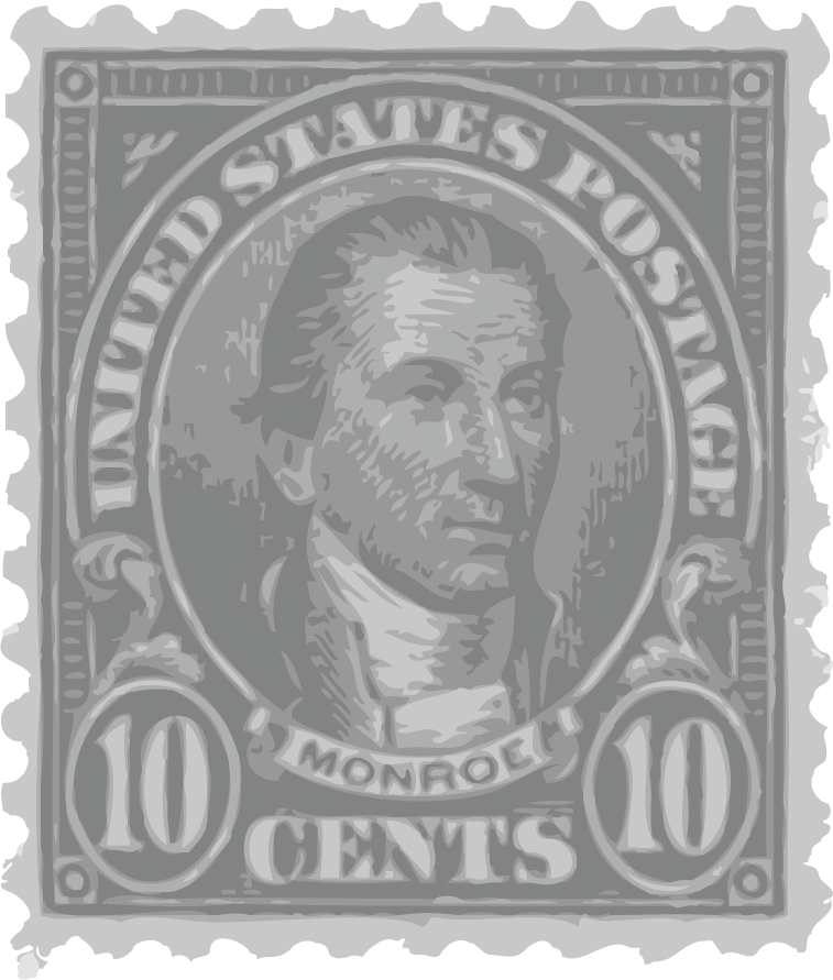 usa stamps shiny vector featuring monroe's portrait for philatelic collectors and enthusiasts