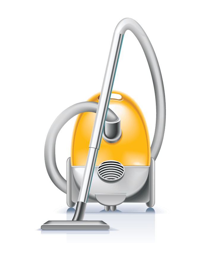 vacuum cleaner appliances icons vector