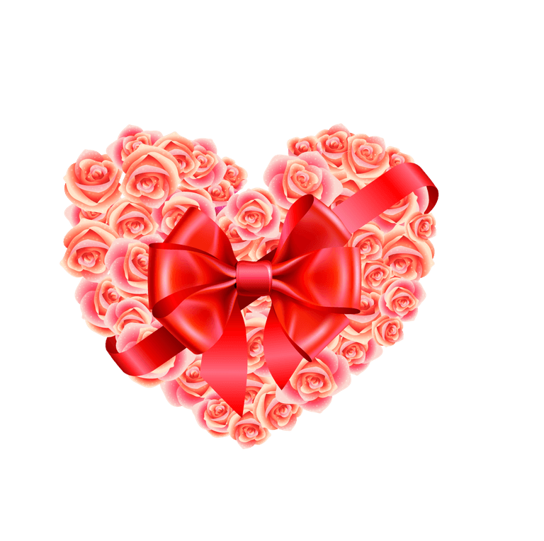valentine gift box romantic valentine day heartshaped gift box vector