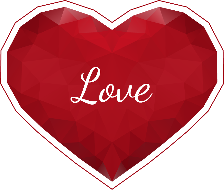 valentine s day design concept featuring a shimmering heart with elegant text