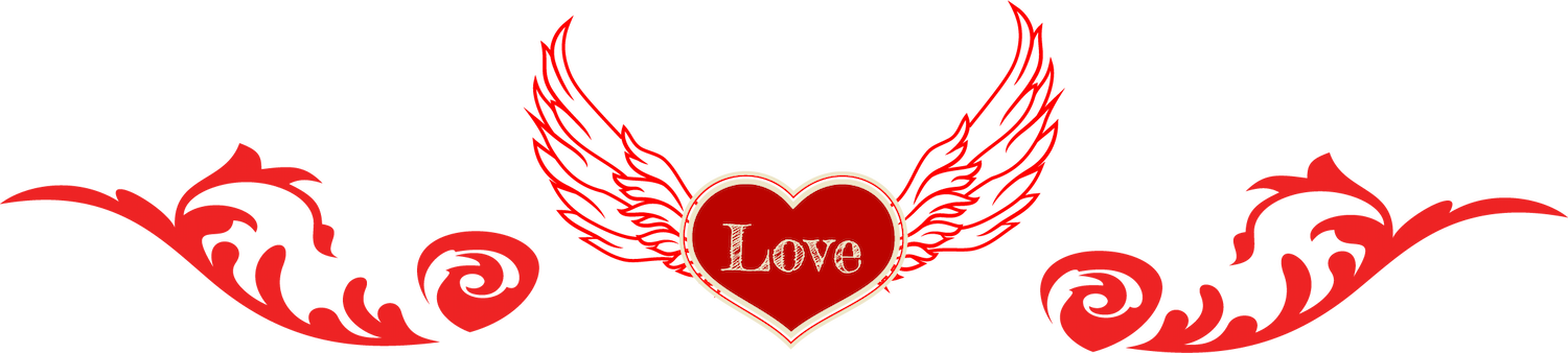 valentine valentine day label with heart and wings for love themed celebrations