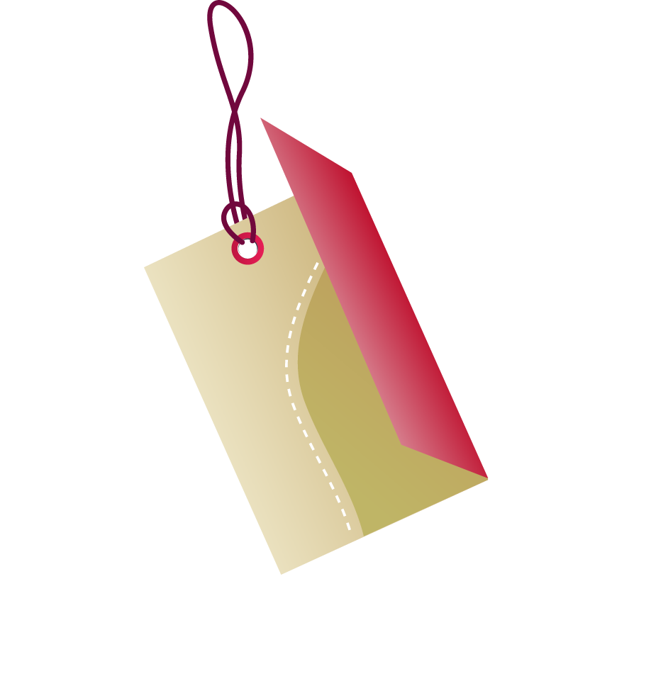 valentines day sales tags for special offers and promotions in a charming style