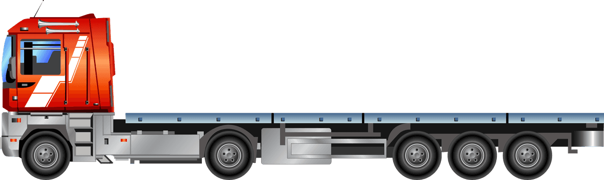 vans truck and car forklift vector