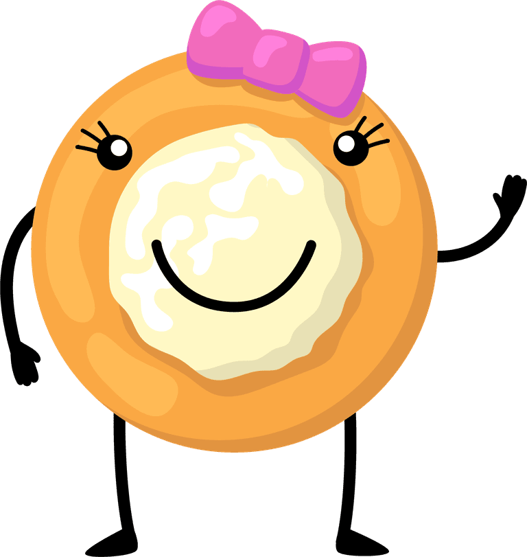 various funny bread characters